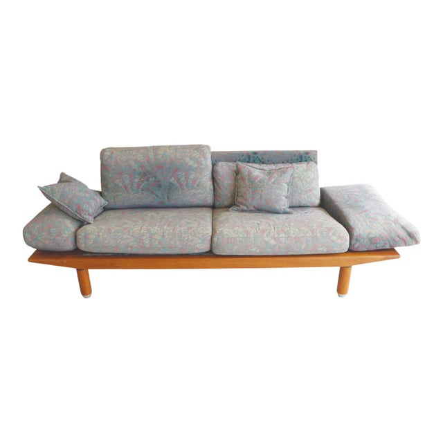 Komfort 1960s Komfort Teak Danish Modern Gondola Settee For Sale - Image 4 of 9