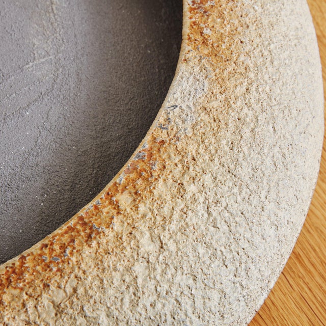 Large Travertine Bowl or Centerpiece, Italy 1970s For Sale - Image 10 of 11