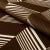 Schumacher Schumacher x Victor Glemaud Jessie Cut Velvet Fabric In Sable For Sale - Image 4 of 4