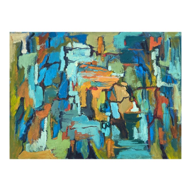 1980s Abstract Expressionist Painting #2 by Hannah Dalbey - For Sale