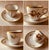 1960s Royal Copenhagen Brown Rose Breakfast Set - Set of 3 For Sale - Image 13 of 18