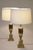 Westwood Lamps Pair Westwood Neoclassic Hollywood Regency Brass Table Lamps Tony Paul 1960's For Sale - Image 4 of 10