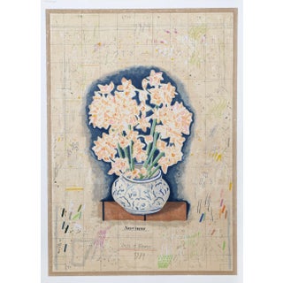 Narcissus, Michael Eisemann Screenprint, Signed and Numbered in Pencil For Sale