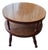 Vintage MCM Maple Formica Top End Round Table For Sale