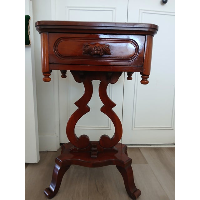 Davis Cabinet Company Collectors Solid American Wild Cherry Nightstand. Matches with twin bed. Beautiful! This nightstand...