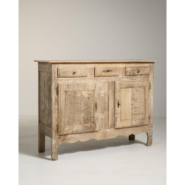 Tan French Oak Buffet, Antique, France, Early 19th Century For Sale - Image 8 of 16
