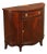 Henkel Harris Mahogany Demilune Console Cabinet Console For Sale