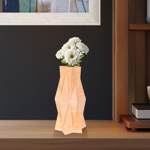 Linnet Grooved Vase- Tall For Sale - Image 9 of 9