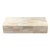 Late 20th Century Vintage Rectangular Tessellated Bone Box For Sale