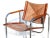 Metal Set of Leather Lounge Chairs by Hans Eichenberger for Strässle, 1960s For Sale - Image 7 of 15
