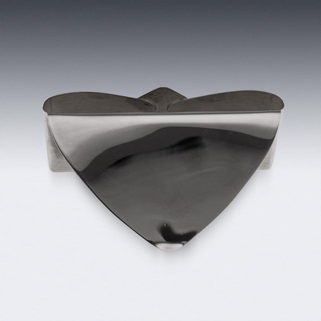 Vintage Silver Envelope Desk Card Holder and Pocket Case from Asprey & Co, 2006, Set of 2 For Sale - Image 17 of 18