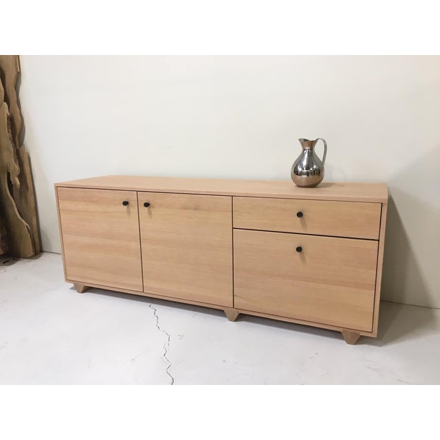 Modern Dovetail Credenza by Studio Moe in Vertical Grain Douglas Fir For Sale - Image 3 of 8