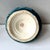 Ceramic Vintage BFS Czechoslovakia Art Deco Hand Painted Pottery Bowl With Handle Leaf and Berry Design For Sale - Image 7 of 12