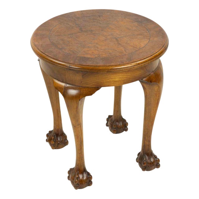 Wooden Footstool, 19th Century For Sale