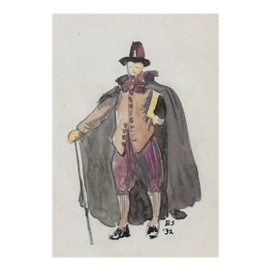 1932 Pilgrim Study by Eunice Starkie
