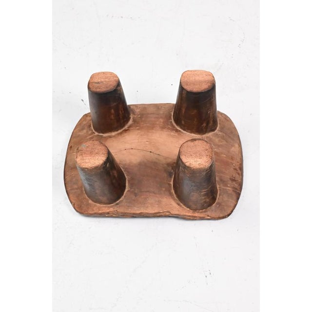 Senufo Stool in Wood For Sale - Image 3 of 8