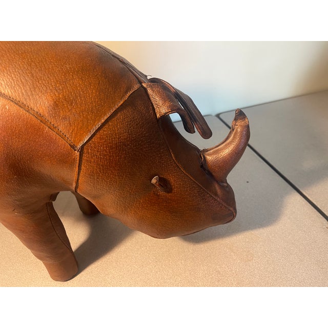 1960s All Leather Abercrombie and Fitch Rhino For Sale - Image 12 of 16
