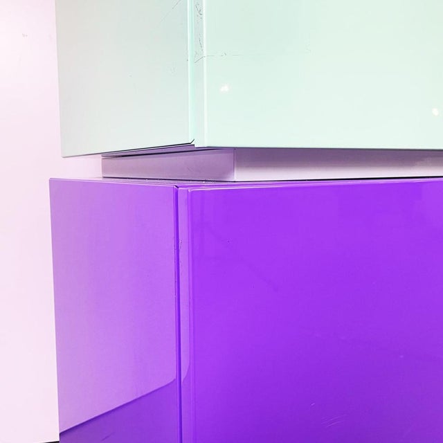 Post-Modern Italian Wood Mod. Disordinati Totems attributed to Cleto Munari, 2020s, Set of 2 For Sale - Image 10 of 15