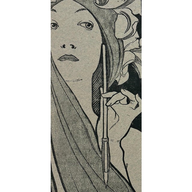 Alphonse Mucha, Cover for l'Estampe Moderne, 1898 For Sale - Image 4 of 9