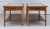 Here is an amazing PAIR of Lane "Perception" mid-century modern nightstands featuring a basketweave drawer front and inset...