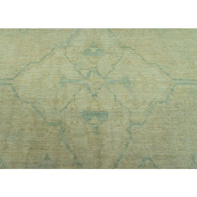 Turkish Oushak Antique Look Rug 9'4" x 12'5" #20073 For Sale - Image 4 of 7