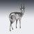 1920s 20th Century German Silver Statues of a Reindeer, Hanau, 1920s For Sale - Image 5 of 18