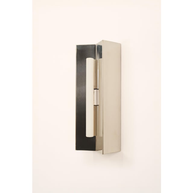 Small Arrow Stainless Steel Table Lamp without Diffuser by Violaine d'Harcourt For Sale - Image 9 of 10