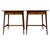 This vintage mid century modern end table set was designed by Paul McCobb for the Planner Group line.The set includes two...