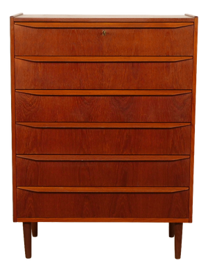 Vintage Danish Chest of Drawers in Teak