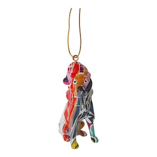 Interior Illusions Plus Beagle Holiday Dog Ornament For Sale