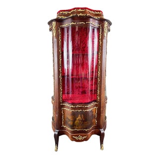 19th Century Louis XV Style Display Cabinet For Sale