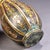 Bronze Vase With Gold Inlay, Archaic Style Arrow Ear Hu Vessel, Chinoiserie Tabletop Bronze Decor For Sale - Image 9 of 10
