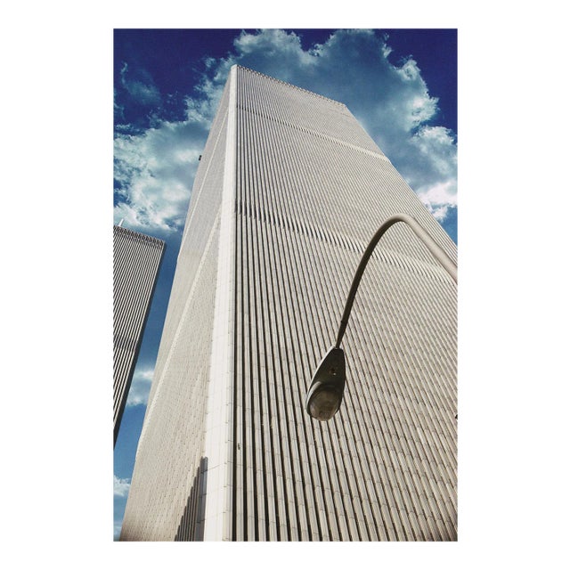 Lamppost at the Old World Trade Center, 1986 For Sale