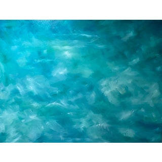 Anatomy of a Swimming Pool No. 1 Oil Painting on Canvas by Kory Alexander For Sale