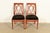 Bernhardt Bernhardt Regency Carved Mahogany Side Chairs or Dining Chairs | Pair For Sale - Image 4 of 15