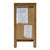 Wood Nora 12 in. W Rectangular Wood 1 Door Narrow End Table with Pull-Out Tray, Light Natural For Sale - Image 7 of 10