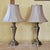 Pair of Vintage Stiffel Brushed Brass Table Lamps This handsome pair of vintage Stiffel table lamps showcases the...