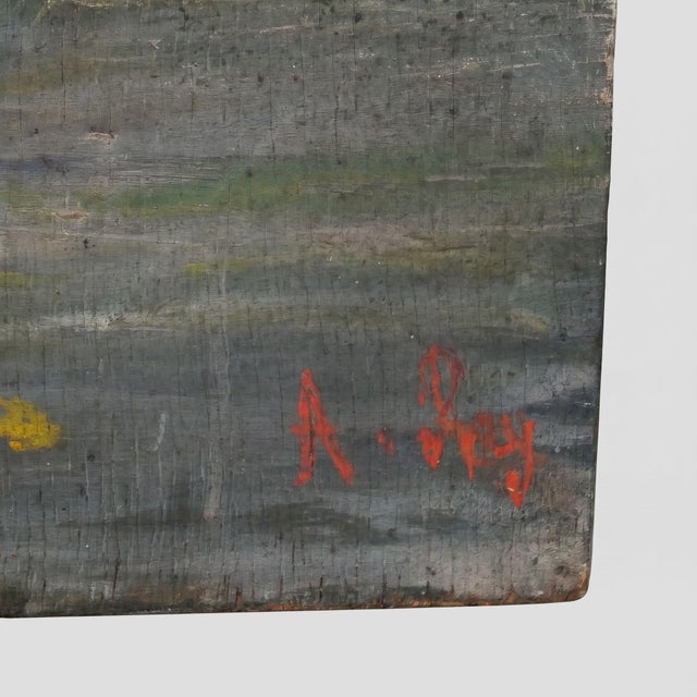 Alice Rey, Floral Still Lifes, Oils on Panels, 1950s, Set of 2 For Sale - Image 14 of 18