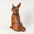 Wood Exquisite Vintage Woven Wicker Dog Basket Shanghai Handicrafts For Sale - Image 7 of 18