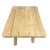 Wood Mid-20th Century French Modernist Pine Low Table For Sale - Image 7 of 10