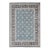 Keivan Woven Arts Large Tabriz Design Rug in Blue, Gray and Charcoal For Sale