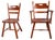 Exceptional set of six Cushman Colonial Creations dining chairs, designed by Herman DeVries. The set is in very good,...