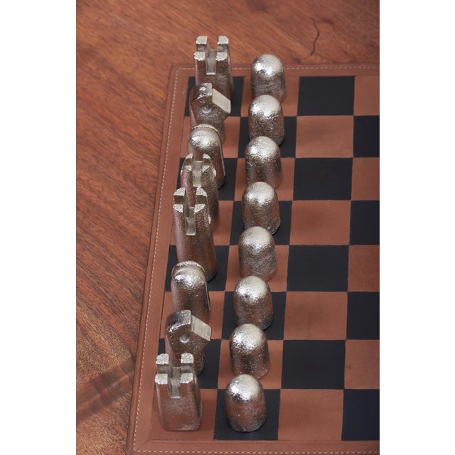 Modern Modernist Chess Set #5606 by Carl Auböck For Sale - Image 3 of 11