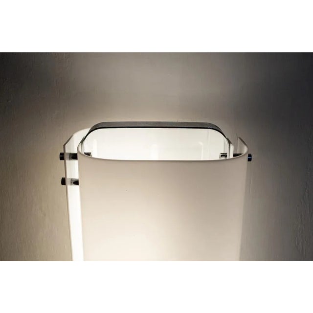 1960s Vintage Italian Lamp by Gio Ponti for Guzzini, 1950s For Sale - Image 5 of 7