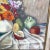 White Oil on Masonite Titled “Fruit and Flowers” by Thomas C. Stevenson For Sale - Image 8 of 13