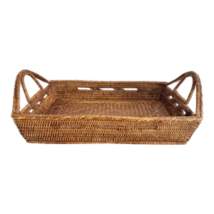 Burmese Rattan Serving Tray