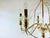 1980s Vintage Crystal and Brass 8-Arm Chandelier, 1980s For Sale - Image 5 of 13