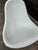 Animal Skin Vintage Carl Öjerstam Ikea Tirup Chair in White Leather For Sale - Image 7 of 7