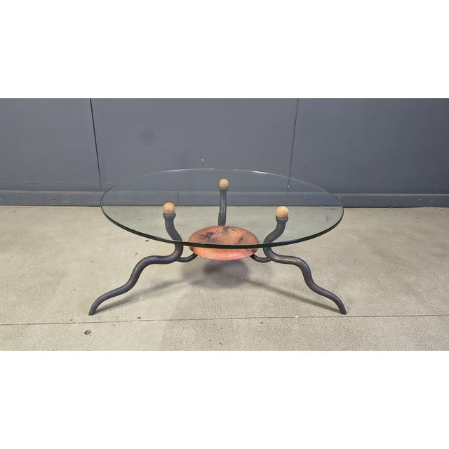 Wrought Iron Coffee Table from DAB, Netherlands, 1970s For Sale - Image 11 of 11