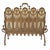 Large gilded bronze fireplace shroud – louis xvi style – france, circa 1880–1910. Imposing french fireplace shroud or...